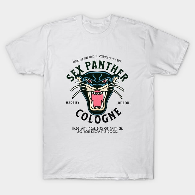 Sex Panther Cologne by Odeon T-Shirt by BodinStreet